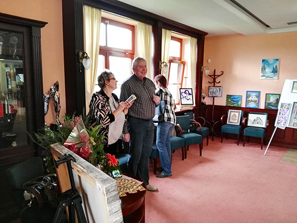 Vernisáž obrazů v hotelu Golf Austerlitz Slavkov u Brna