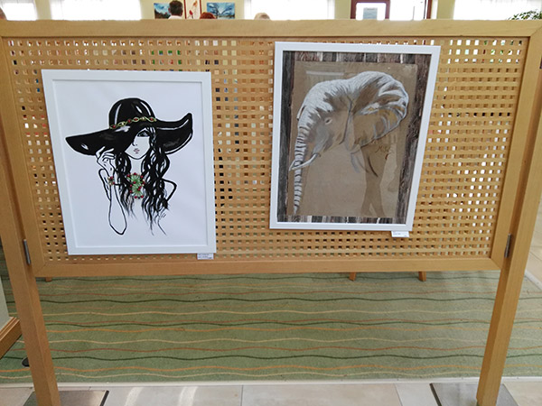 Vernisáž obrazů v hotelu Golf Austerlitz Slavkov u Brna