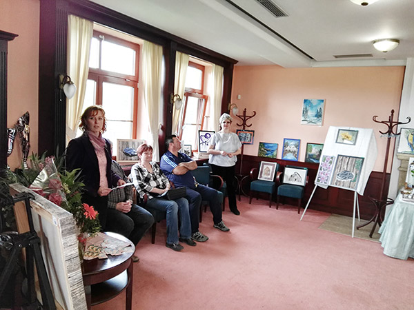 Vernisáž obrazů v hotelu Golf Austerlitz Slavkov u Brna